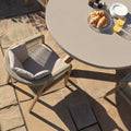 Order luxury rope weave outdoor 4 seat dining furniture online