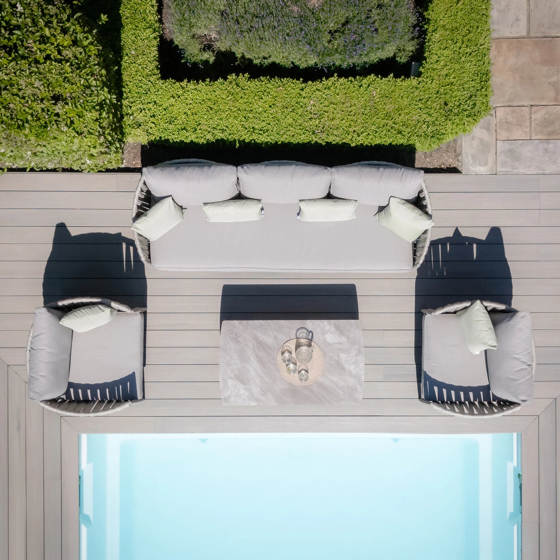 Order luxury rope weave outdoor sofa furniture today