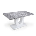 Order marble effect dining table online UK