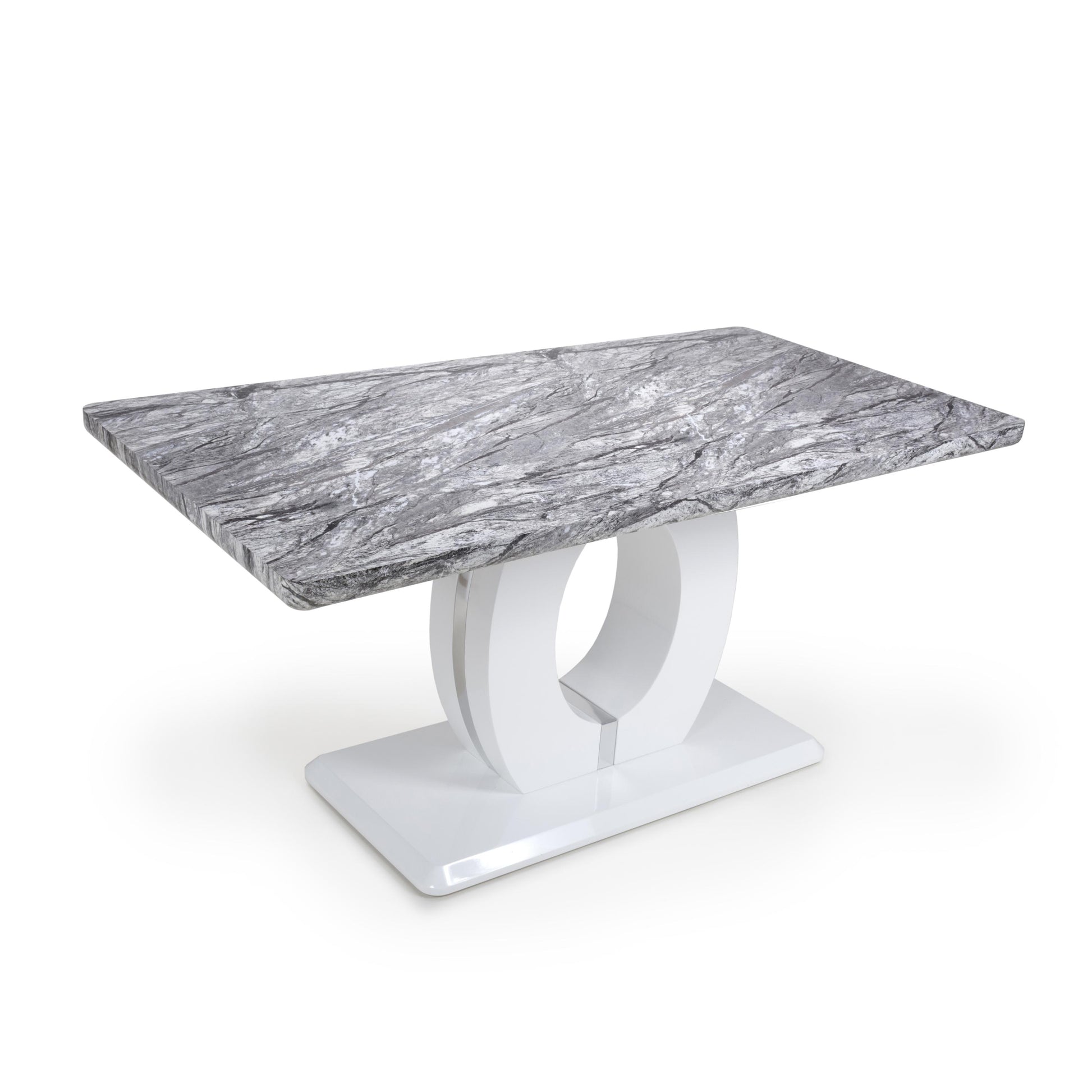 Order marble effect dining table online UK