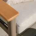 Order rectangular outdoor coffee table in matching café finish