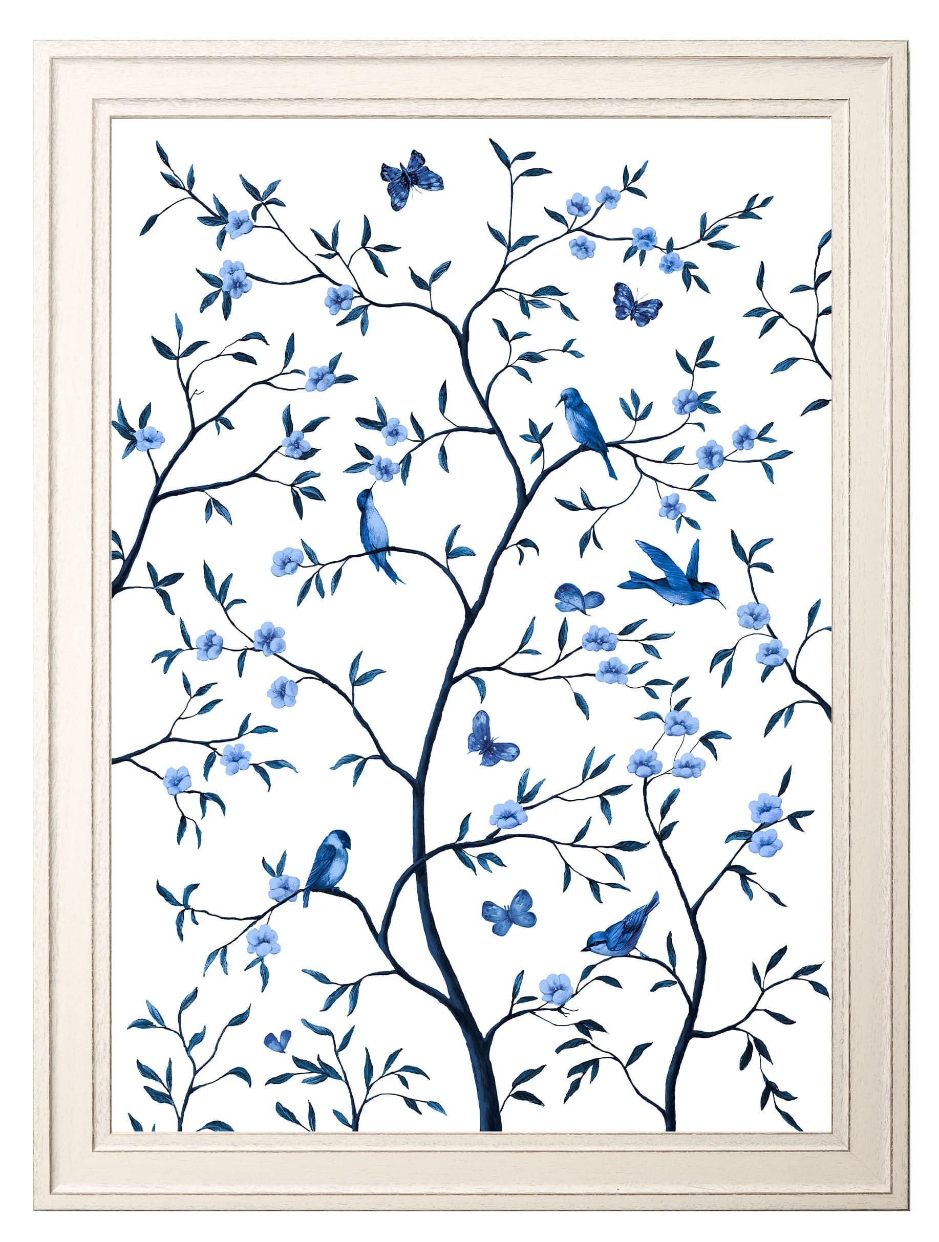 Order remastered butterfly and bird prints Blythe Living