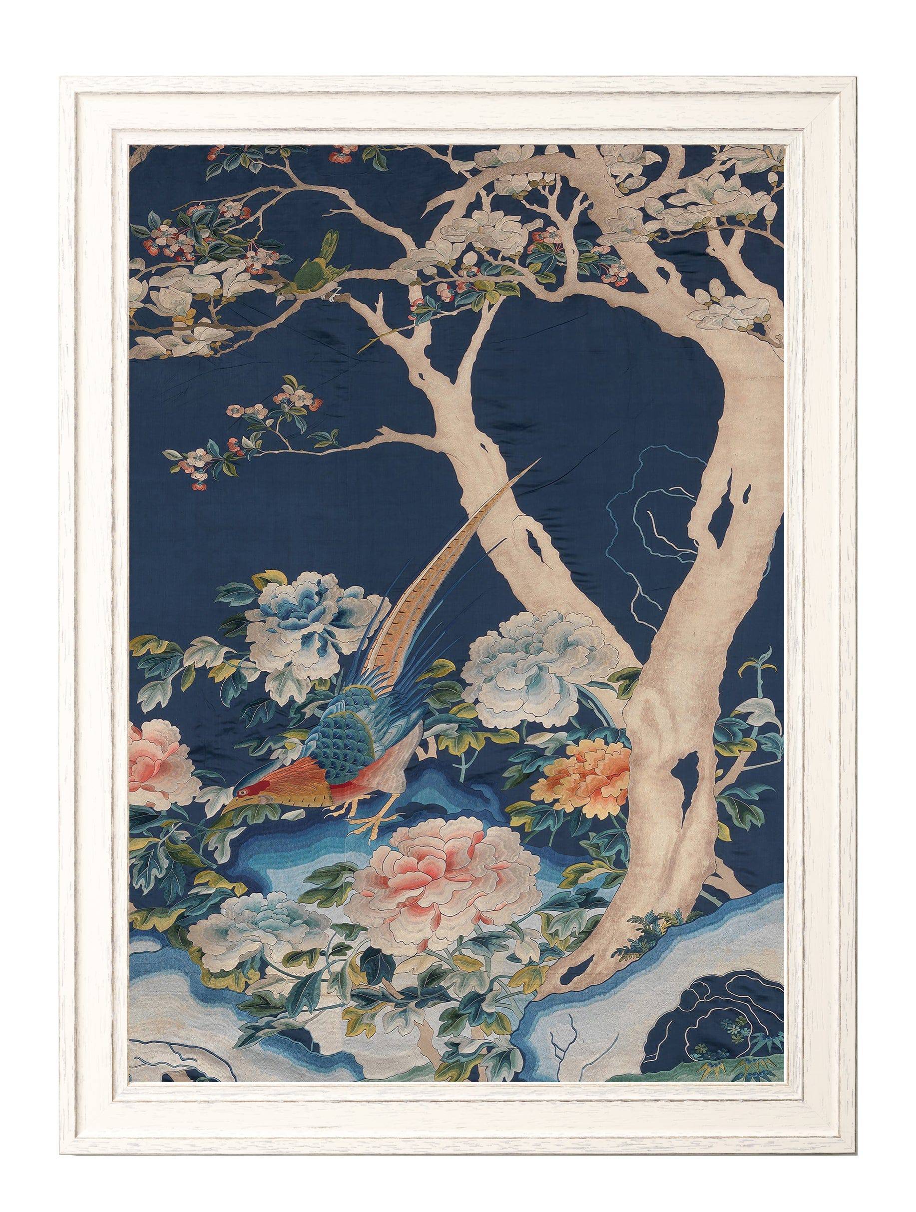 Order restored vintage blue blossom prints Blythe Living