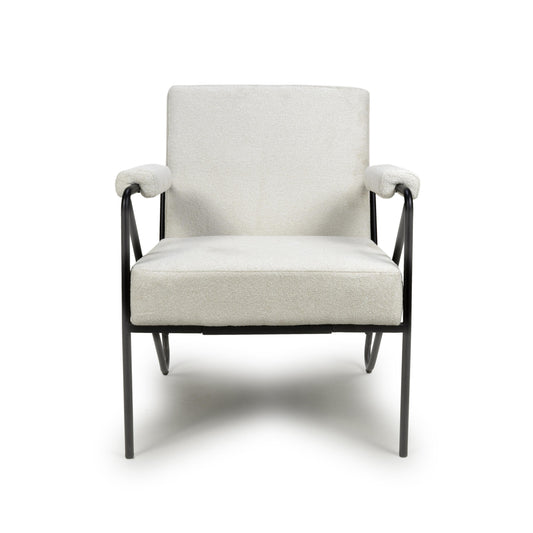Oslo Speckled Natural Armchair 