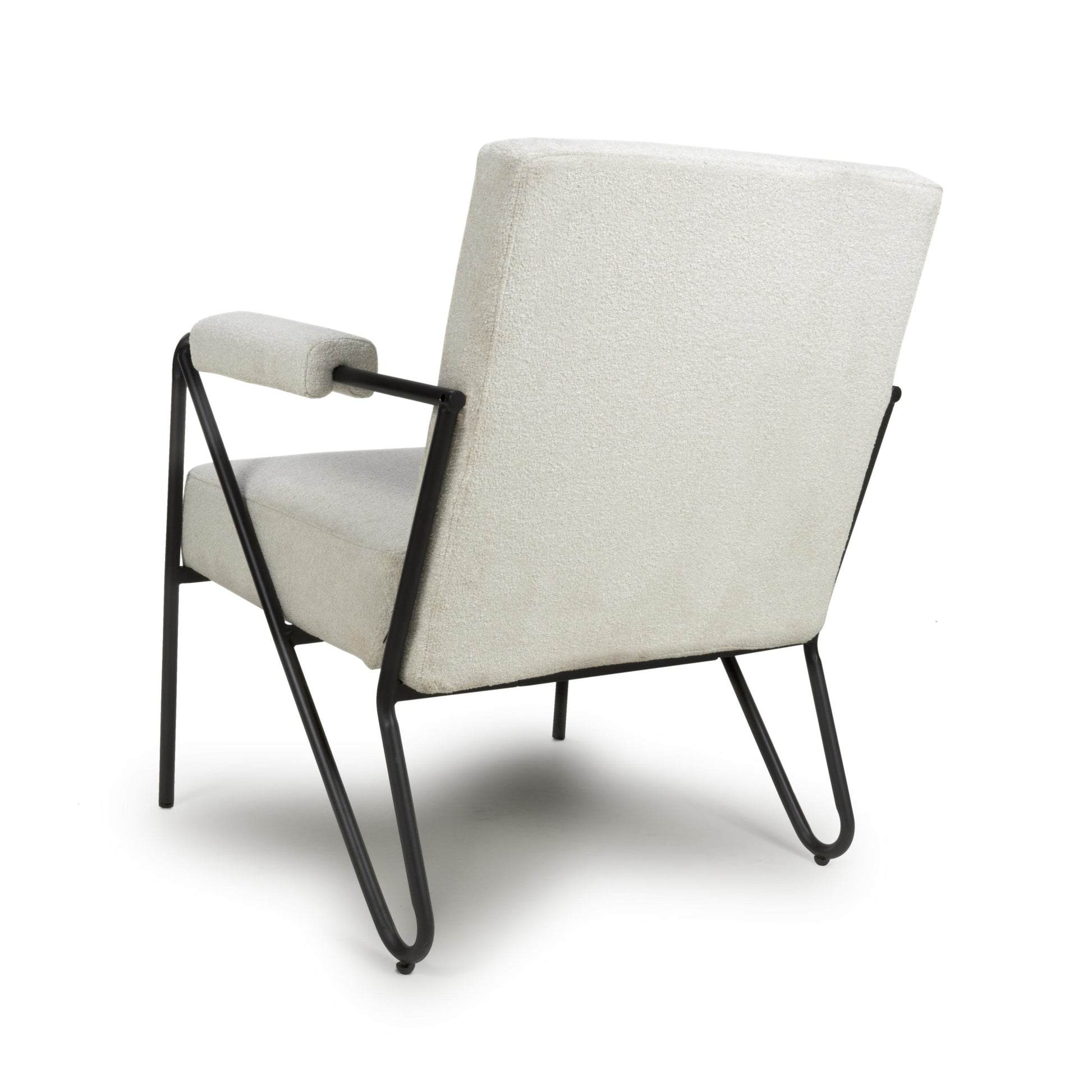 Oslo Speckled Natural Armchair For Sale