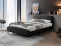 Otley Fabric Bed Charcoal
