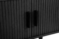 PREMIUM AXEL FLUTED TV UNIT BLACK