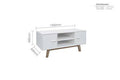 PREMIUM SHARD TV UNIT WHITE