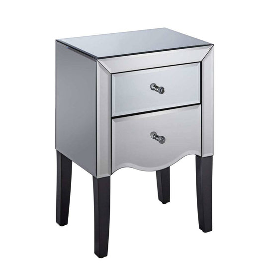 Palermo 2 Drawer Bedside Table