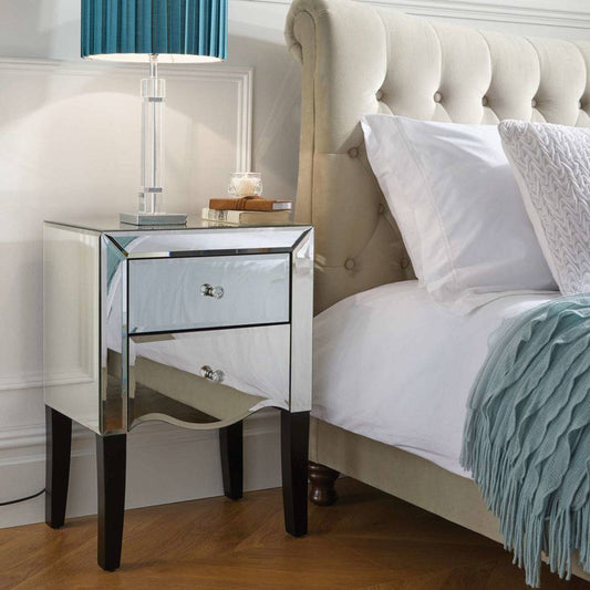 Palermo 2 Drawer Bedside Table Online