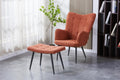 Paris Boucle Copper Armchair & Footstool Best Price