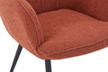 Paris Boucle Copper Armchair & Footstool Price