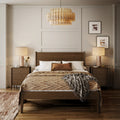 Paris Oak Bed Frame Brown
