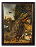 c.1683 Peacock Painting - Blythe Living