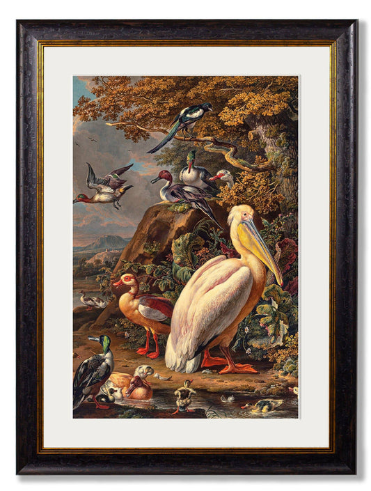 c.1683 Pelican Painting - Blythe Living