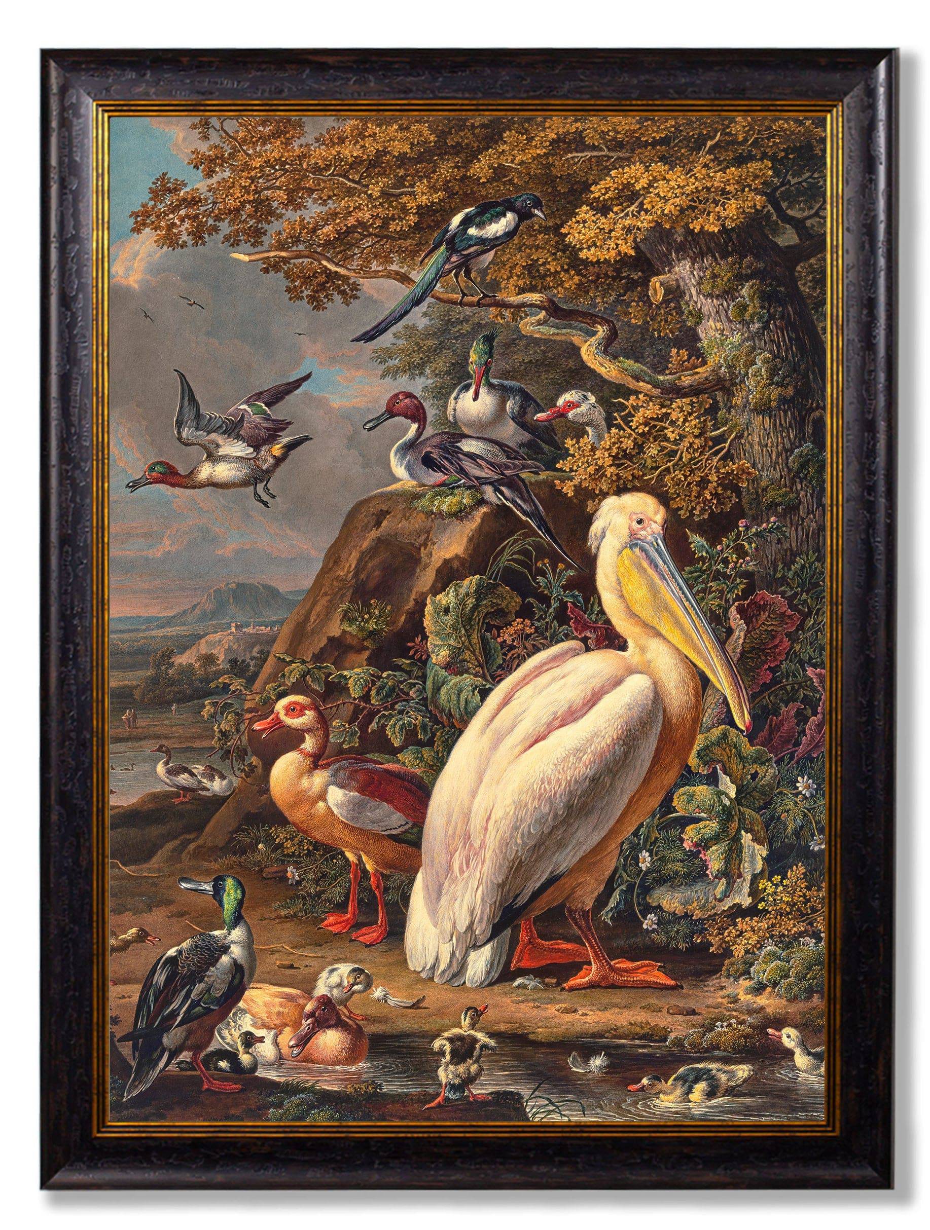 c.1683 Pelican Painting - Blythe Living