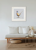 Plump Pheasant Cosy Sketch - Cream Hurstwood Square Frame - Blythe Living