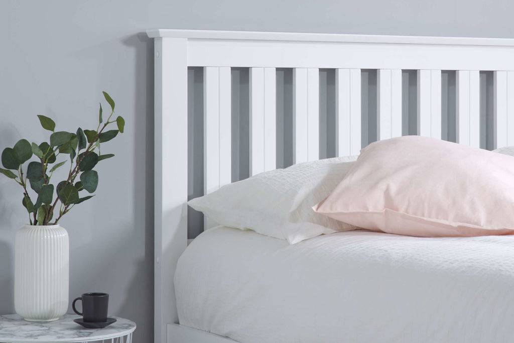 Phoenix Ottoman Bed White for sale