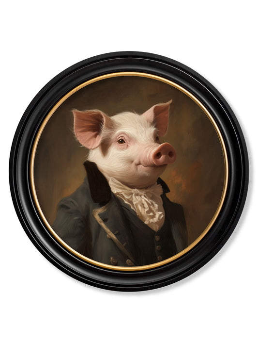 Duke of Truffleton - Oxford round frame - Blythe Living