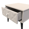 Pixel 1 Drawer Bedside Cabinet with Legs in Kashmir Matt Colour