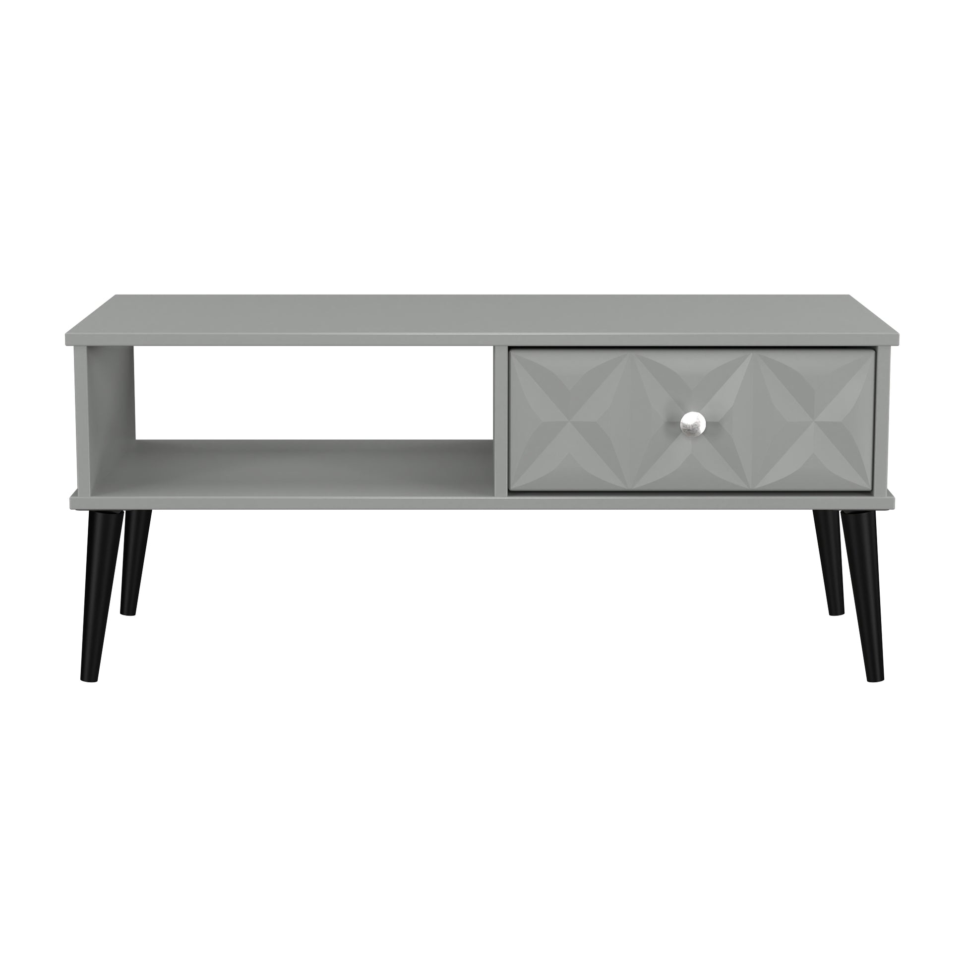 Pixel 1 Drawer Coffee Table in Dusk gray Online 
