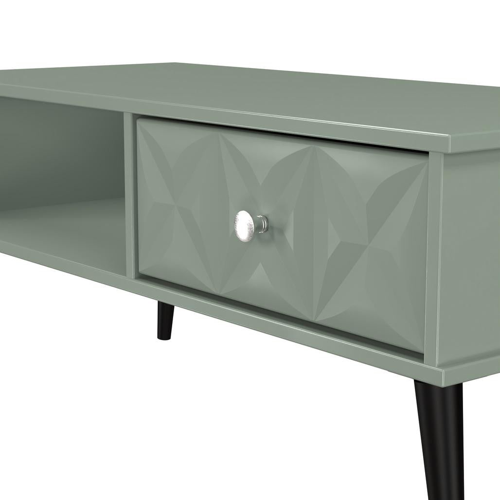Pixel 1 Drawer Coffee Table in Reed Green Price