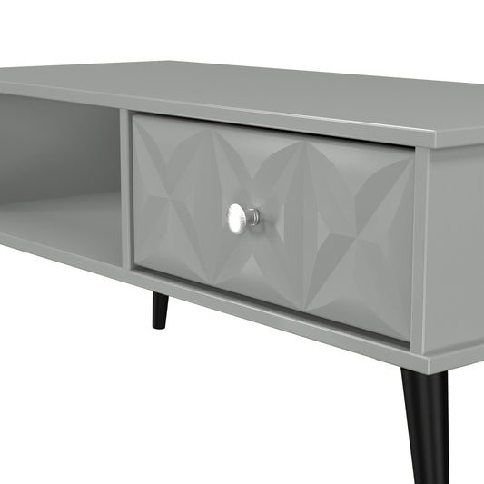 Pixel 1 Drawer Coffee Table in Shadow Matt for Sale