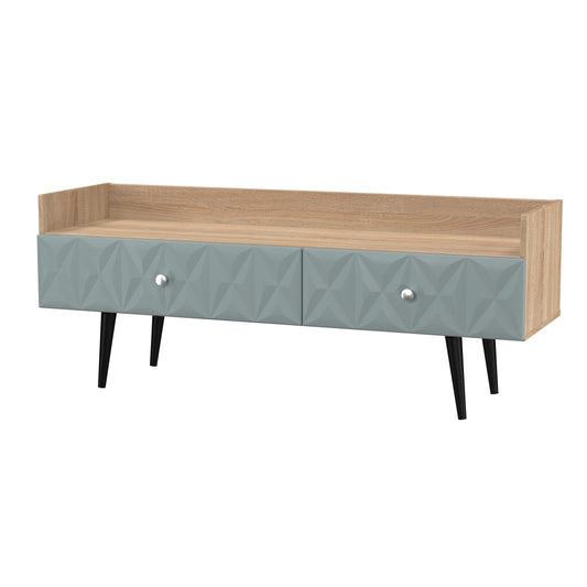 Pixel 2 Drawer Coffee Table in Duck and Bardolino Oak