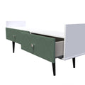 Pixel 2 Drawer Coffee Table in Labrador and White Matt