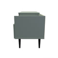 Pixel 2 Drawer TV Console Unit in Reed Green