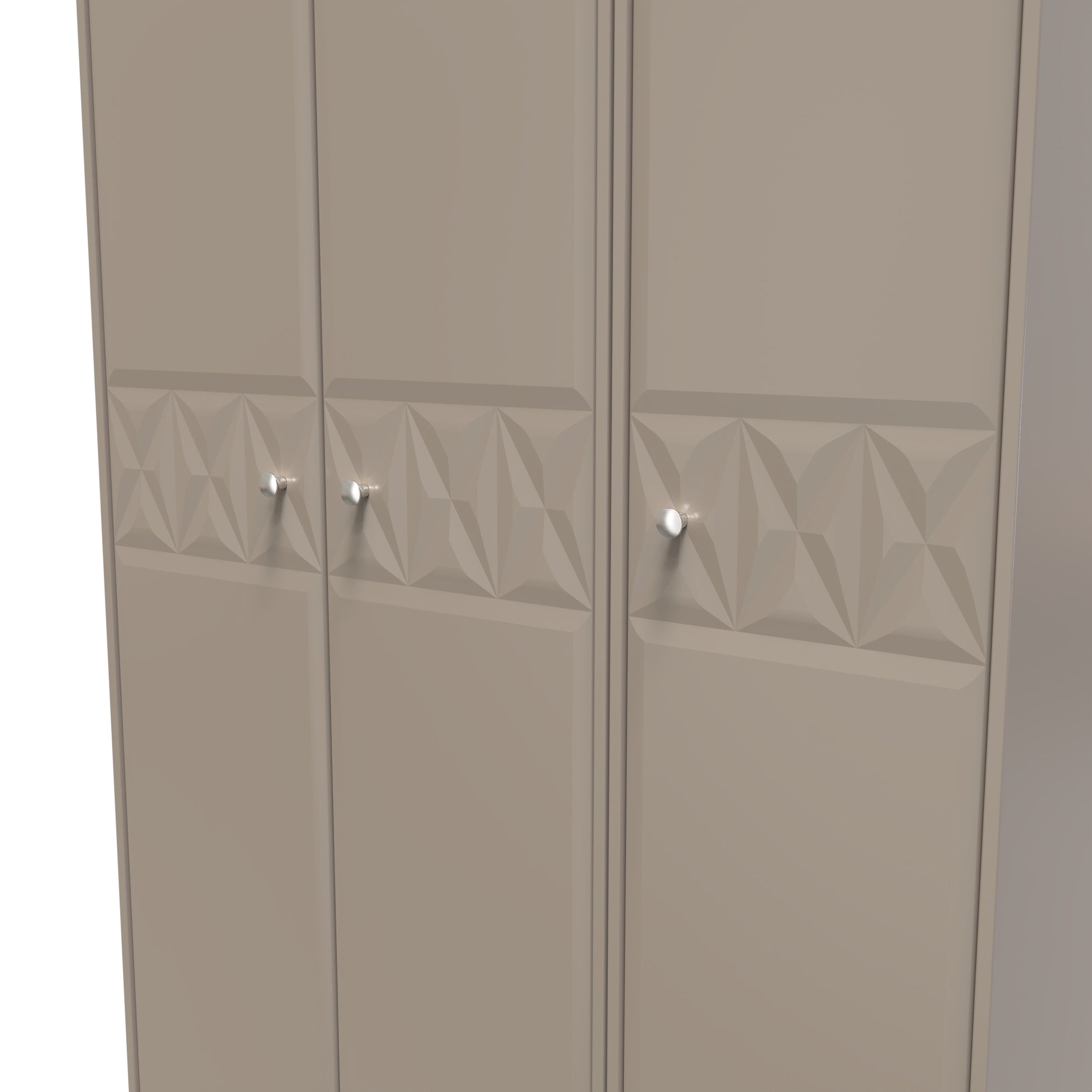 Pixel 3 Door Wardrobe in Mushroom Matt for Sale