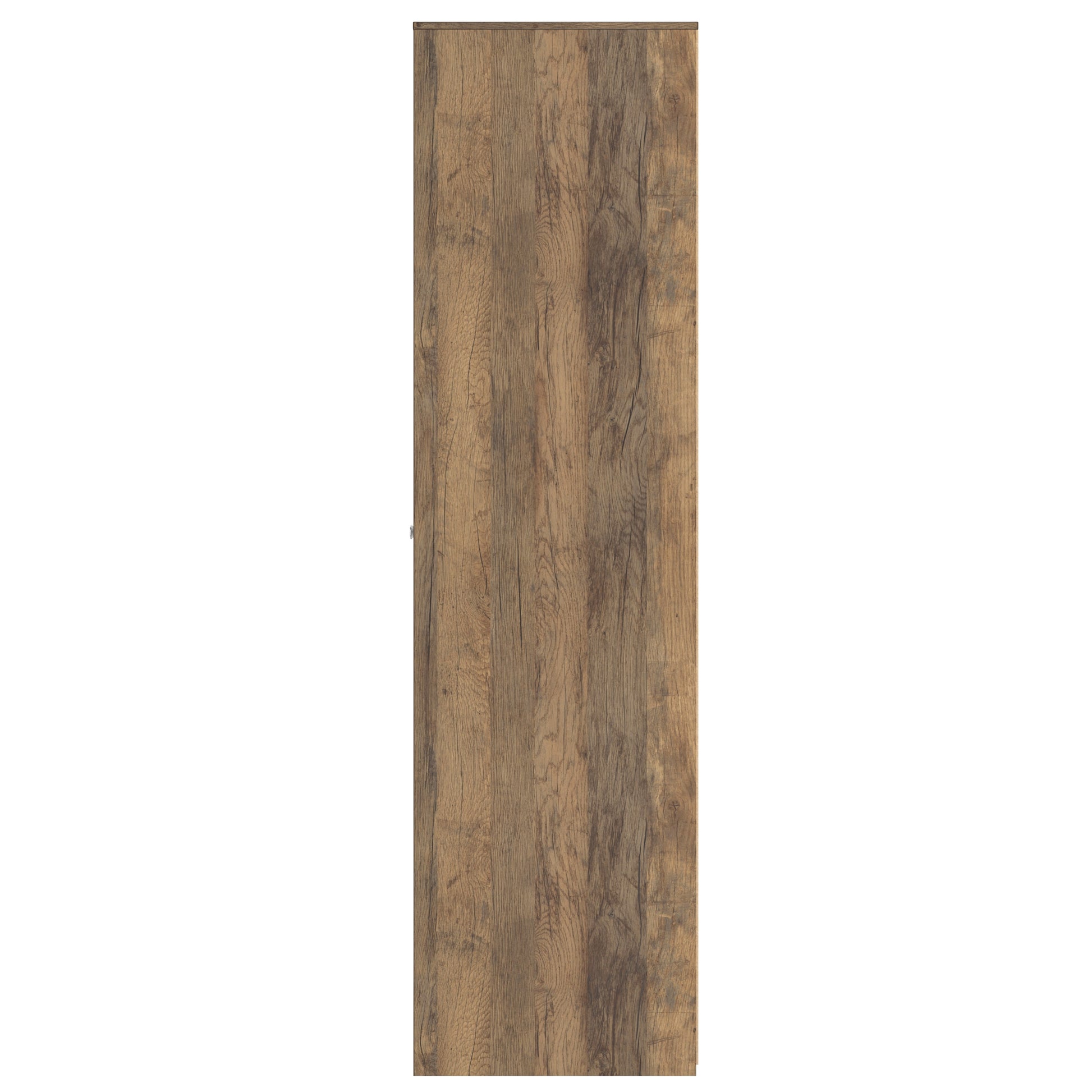 Pixel 3 Door Wardrobe in White Matt and Vintage Oak for Sale