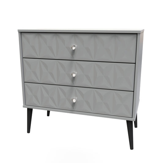 Pixel 3 Drawer Chest in Shadow Matt Colour