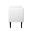 Pixel 4 Drawer Bed Box in Deep Black & White Matt Colour for Sale