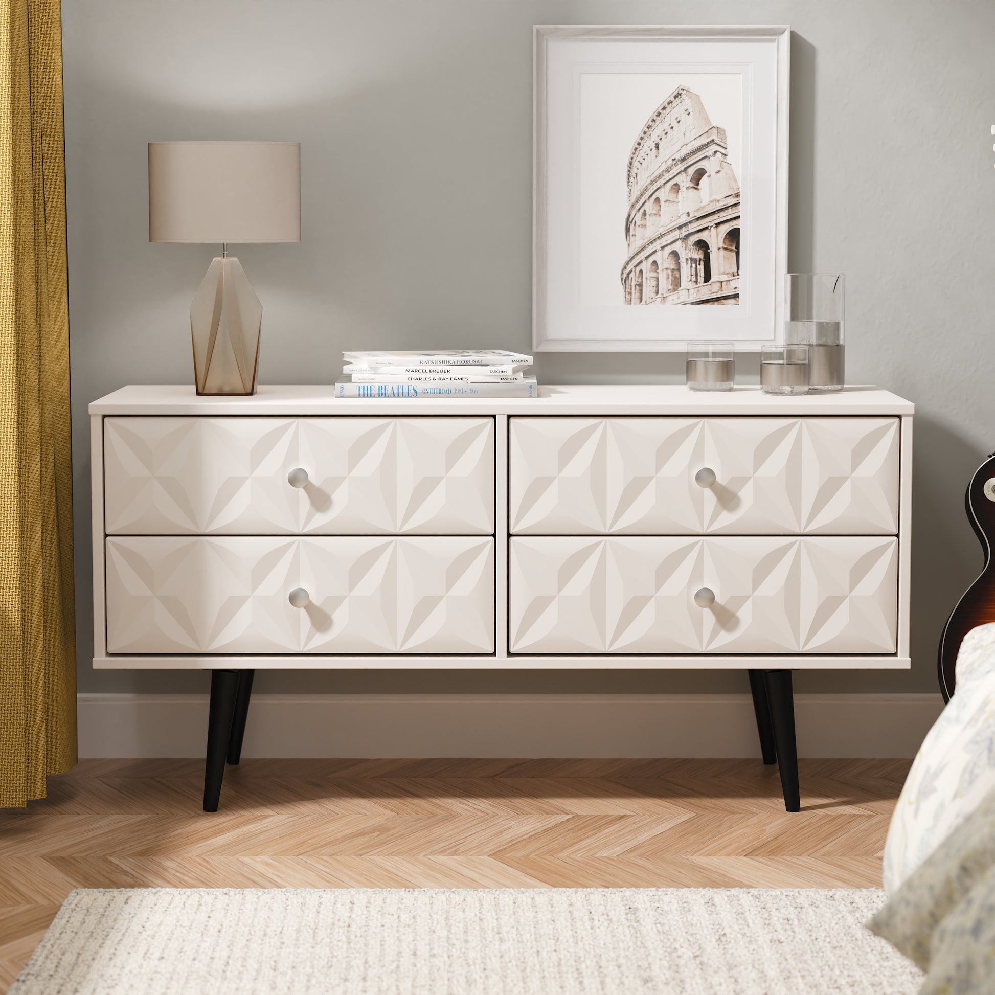 Pixel 4 Drawer Bed Box in Kashmir Matt Colour