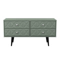 Pixel 4 Drawer Bed Box in Reed Green 