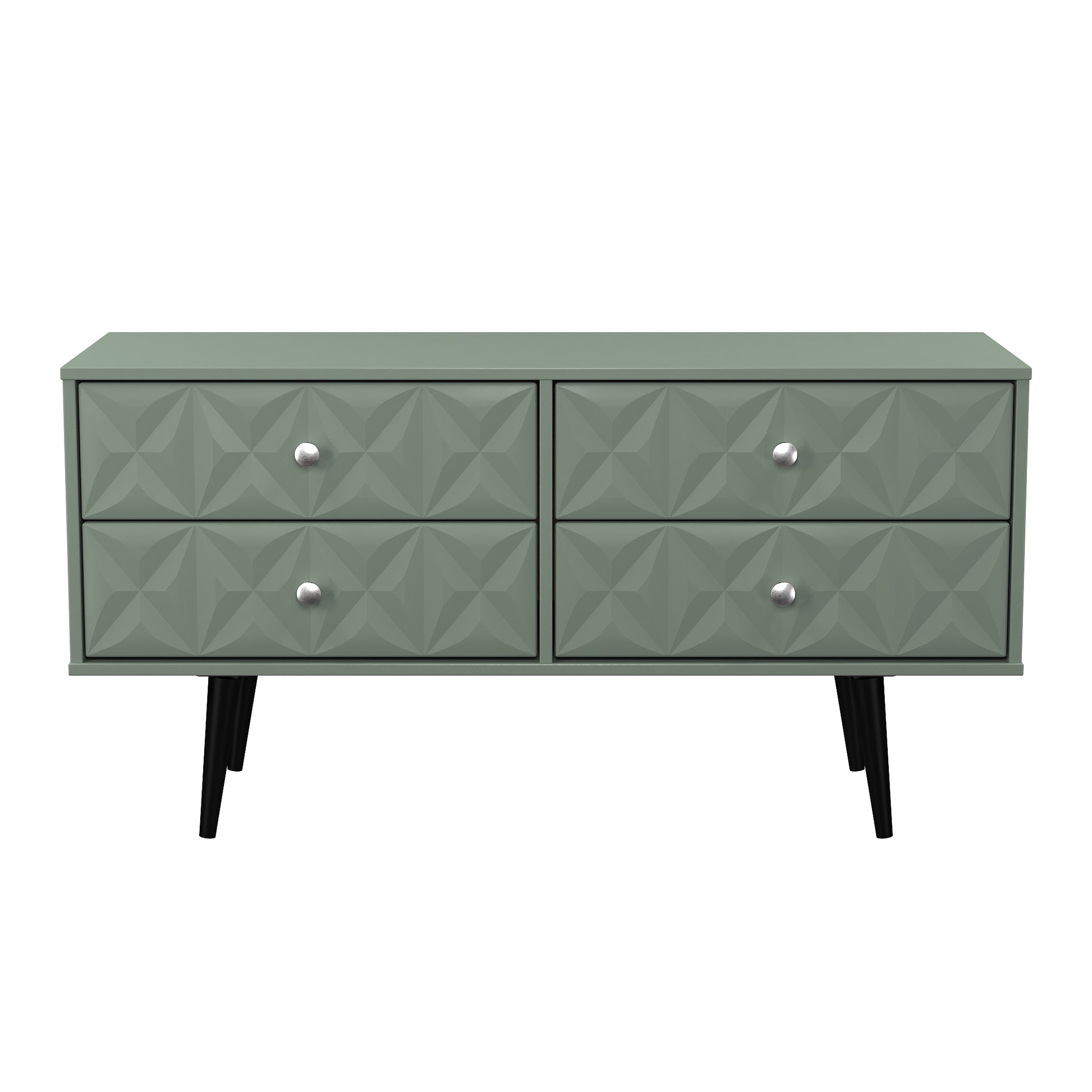 Pixel 4 Drawer Bed Box in Reed Green 