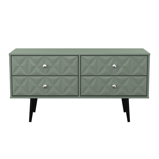 Pixel 4 Drawer Bed Box in Reed Green 