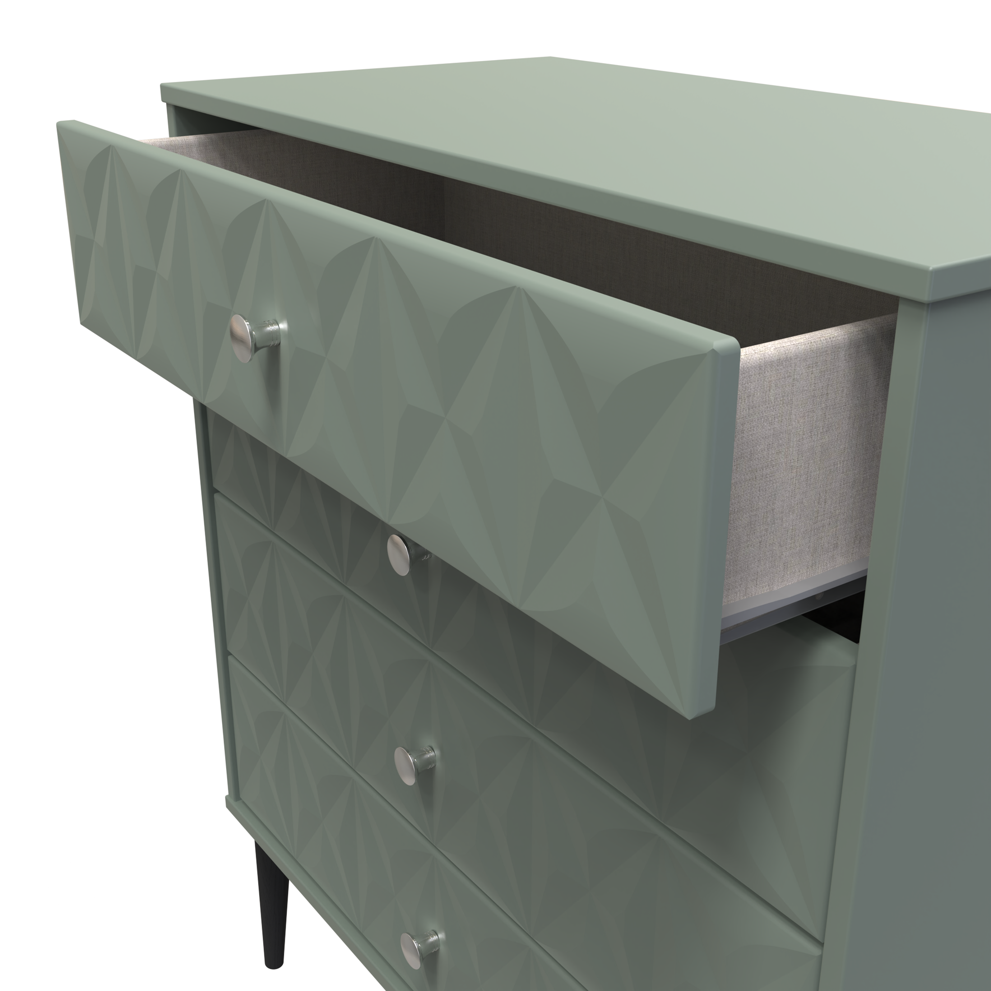 Pixel 4 Drawer Chest in Reed Green 