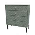 Pixel 4 Drawer Chest in Reed Green Colour