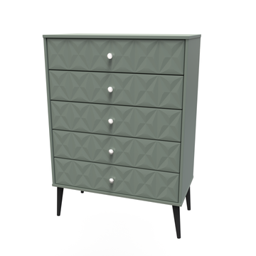 Pixel 5 Drawer Chest in Reed Green 