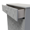 Pixel 5 Drawer Chest in Shadow Matt Colour