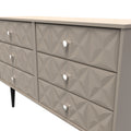 Pixel 6 Drawer Midi Chest in Mushroom Matt Colour for Sale