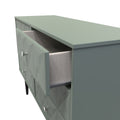 Pixel 6 Drawer Midi Chest in Reed Green Colour
