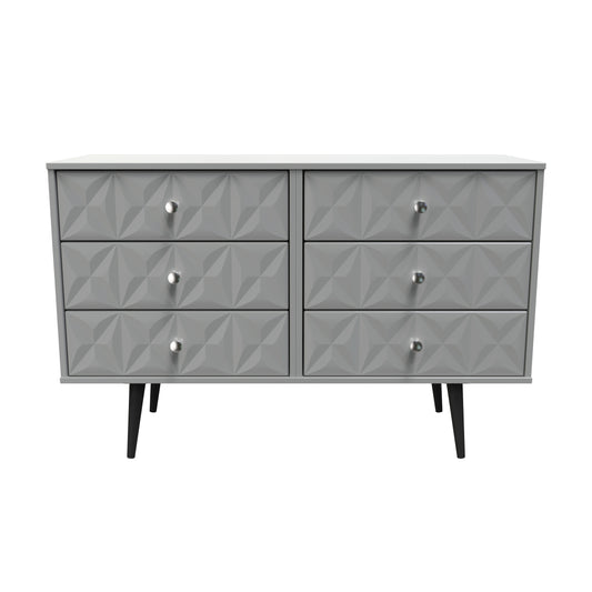 Pixel 6 Drawer Midi Chest in Shadow Matt 