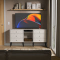 Pixel 6 Drawer TV Console Unit in Kashmir Matt