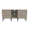 Pixel 6 Drawer TV Console Unit in Mushroom Matt Colour Online