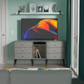 Pixel 6 Drawer TV Console Unit in Shadow Matt 