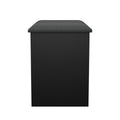 Pixel Padded Dressing Stool in Black Colour for Sale