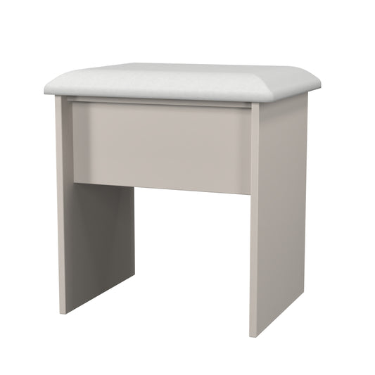 Pixel Padded Dressing Stool in Kashmir Matt 